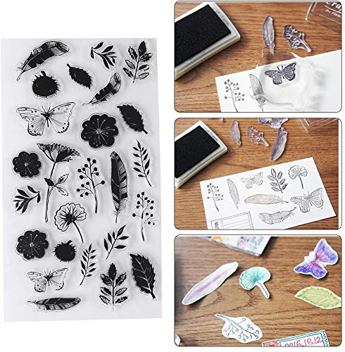 Silicone, Transparent, Tampons en Silicone en Caoutchouc Faits à la Main Sceller Éducatif pour Bricolage Scrapbooking Carte Décoration Album Photo Scrapbooking