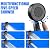 Tankless Propane Water Heater - 5.26GPM 20L, Outdoor Portable Gas Instant Hot Water Heater with Digital Display and Multi-Protection for Camping Trips, Boat Cabins