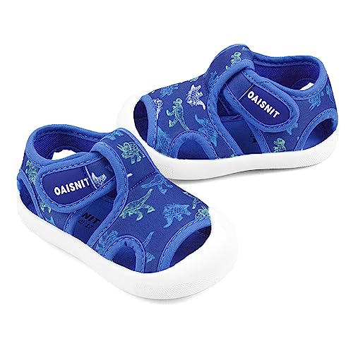 OAISNIT Baby Girls Boys Sandals Summer Sneakers Non-Slip Lightweight Beach Water Shoes Toddler First Walkers3