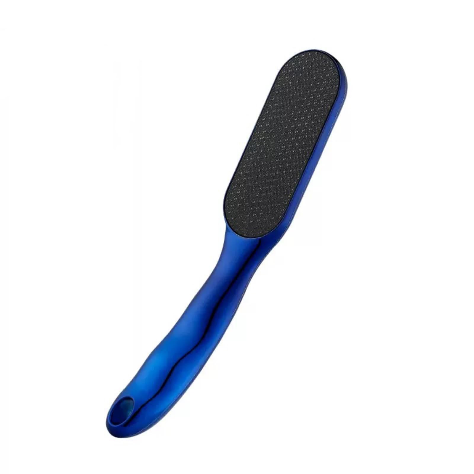 Sqsxgz Glass Foot File,Nano Glass Foot File,with Non-Slip Ergonomic Handle,Professional for Callus and Dead Skin Removal Foot Care Tools (Blue)