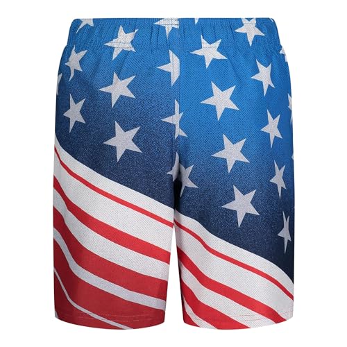 Image of Under Armour Boys' Volley Swim Trunks with UPF 50+ Sun Protection, Quick Dry Bathing Suit Shorts