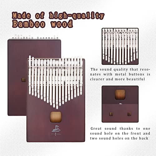 Chill Angels Eco Kalimba 36 Keys Chromatic B-tuned Double couche Bamboos Box-Type Thumb Piano Mbira Finger Piano Cadeau… - Les Beatles, Paul McCartney, John Lennon, RIngo Starr, George Harrison Chill Angels Eco Kalimba 36 Keys Chromatic B-tuned Double couche Bamboos Box-Type Thumb Piano Mbira Finger Piano Cadeau… – Image 3