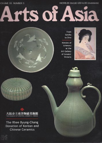 Arts of Asia: Rhee Byung-Chang Donation of Korean and Chinese Ceramics; Korean Furniture of Ewha Woman's University; Dress of the Daic People; Temples of Aihole, Badami and Pattadakal; Capital of Jayavarman IV at Koh Ker; Kimonon of Ichimaru