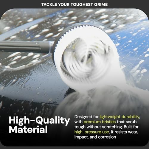 Image of Sun Joe SPX-CCK Car Care Accessory Kit, Includes SPX-RB1 Rotary Wash Brush & SPX-WB1 Wheel Rim Brush