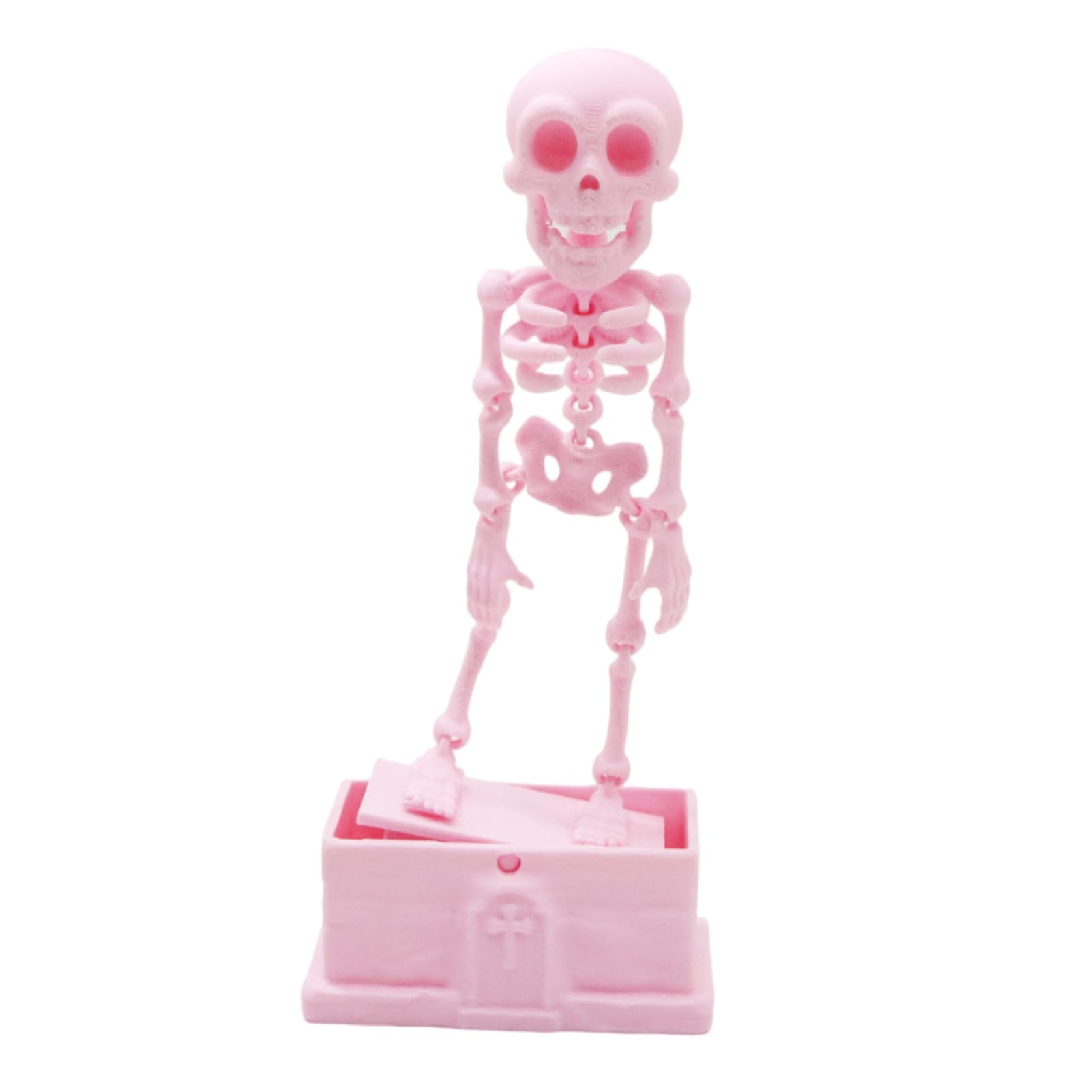 Dancing Skeleton Aquarium Bubbler, Air Driven Ornament for Fish Tank
