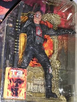 マクファーレントイズ Mcfarlane Toys　ターミネーター2　2体セット McFarlane Toys Terminator Movie Maniacs Series 4 T-1000