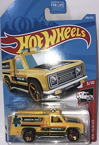 Hot Wheels HW Rescue 3/10 Carro a Escala 1:64 miniatura 1