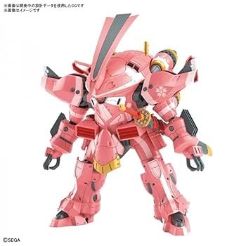 Amazon | HG サクラ大戦 霊子戦闘機・試製桜武(天宮さくら機) 1