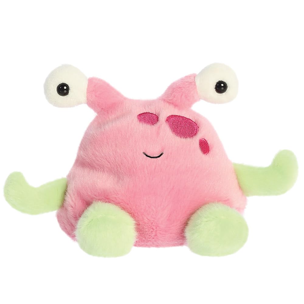 AURORA, 33783, Palm Pals Silly Alien 5In, Soft Toy, Pink