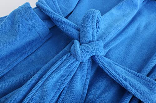 Boys Girls Bathrobe Soft Towel Hooded Robe Terry Cloth Cotton Bathrobe3
