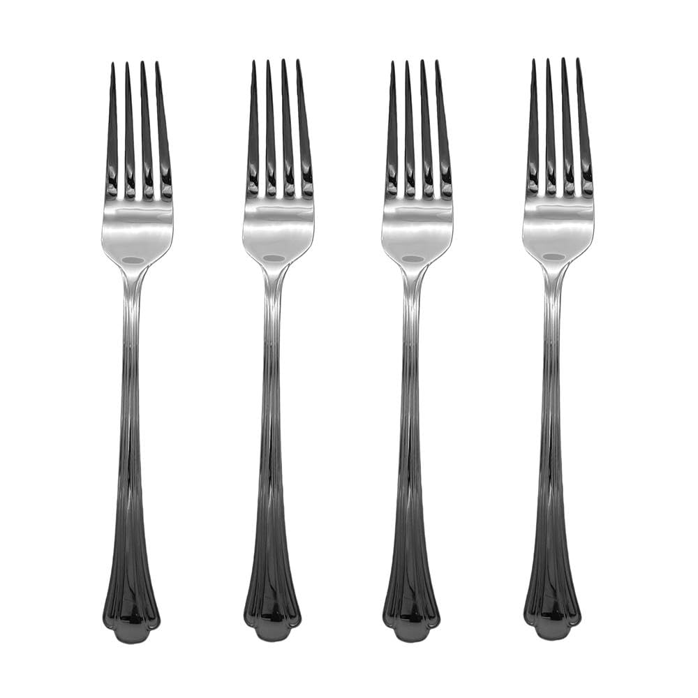 For Gorham Nouveau 18/8 Stainless Steel 8 Dinner Fork (Set of Four)