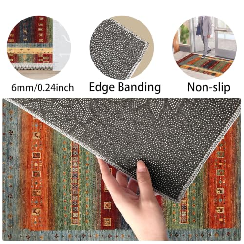 Alfombra de pasillo antideslizante de 60x300 cm que evita resbalones en el hogar 5