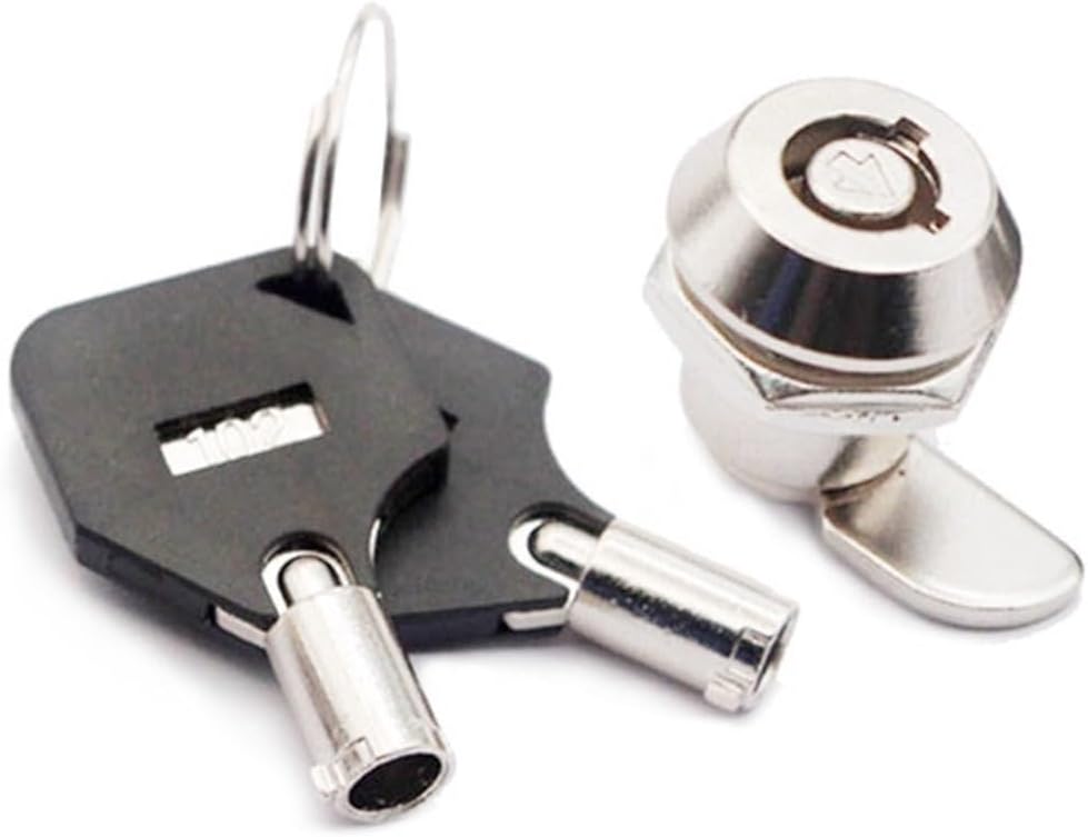 MS102 Small Plum Blossom Bullet Lock Electric Box Machine Small Cylinder Tongue Lock 1Pcs