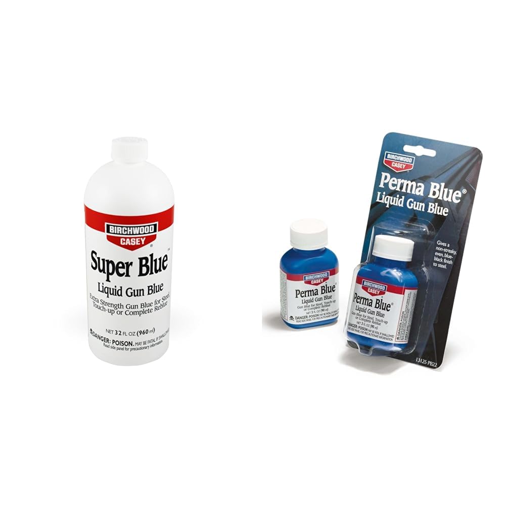 Amazon.com : Birchwood Casey Super Blue Liquid Gun Blue with