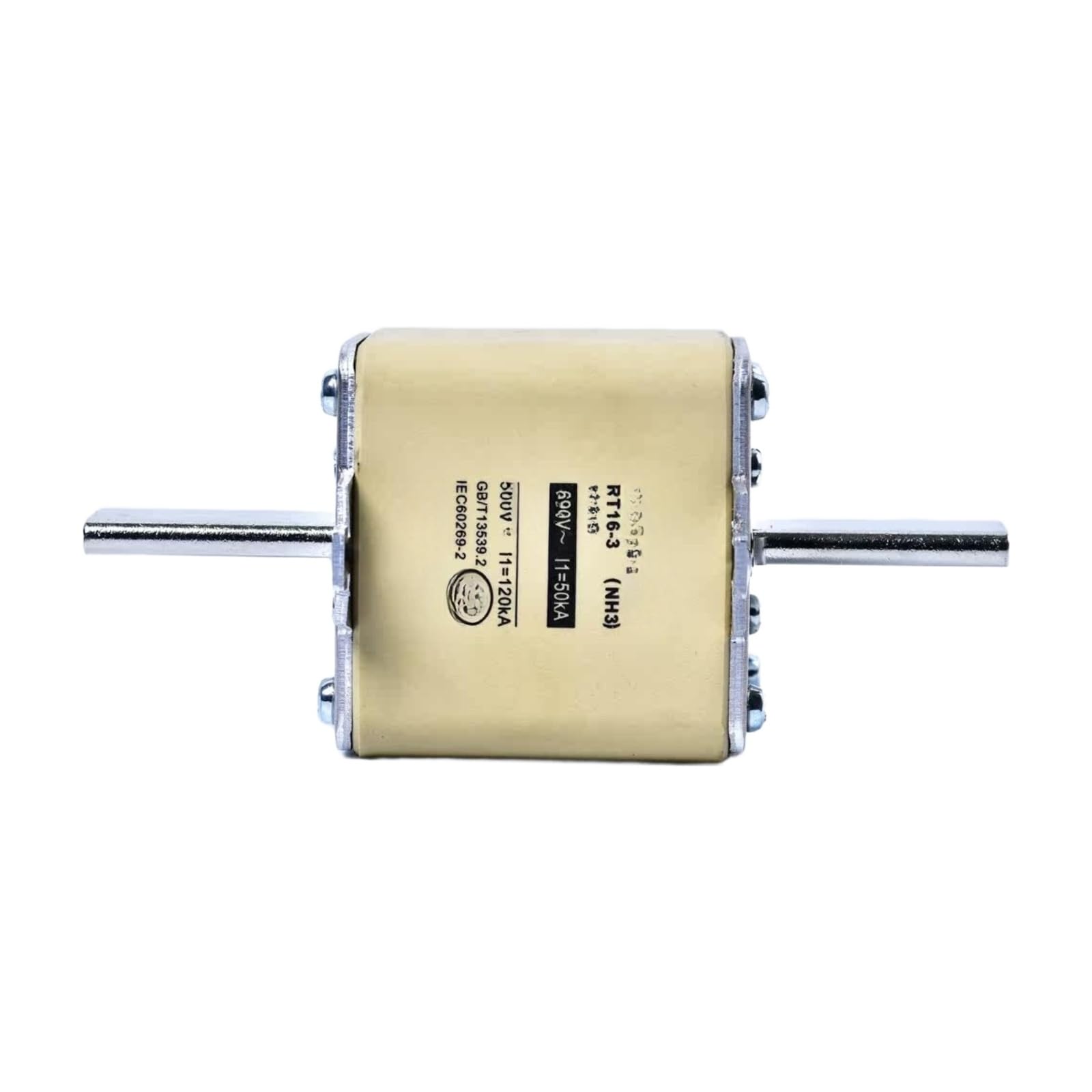 1PCS Cartuccia fusibile quadrata NH3 RT16-3 Ceramica 250-800A(400-630A)