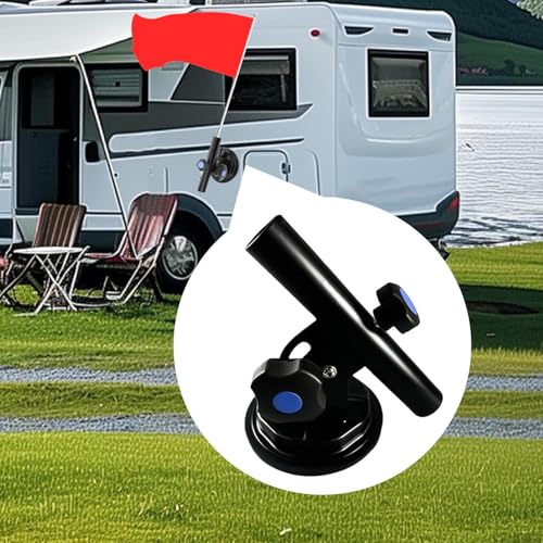 Support de mât de camion à ventouse réglable pour le camping-car - 4