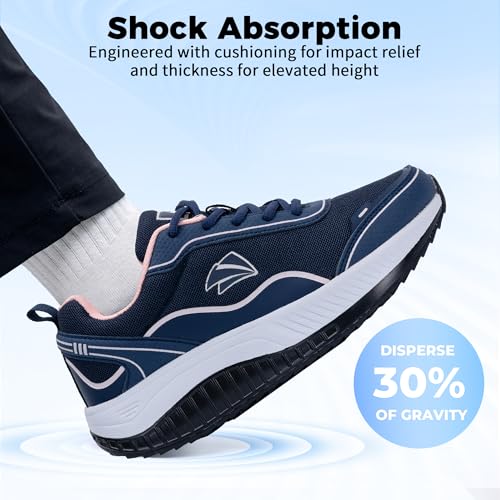 Image of Womens Walking Shoes with Arch Support Wide Orthotic Plantar Fasciitis Sneakers Athletic Tennis Shoes