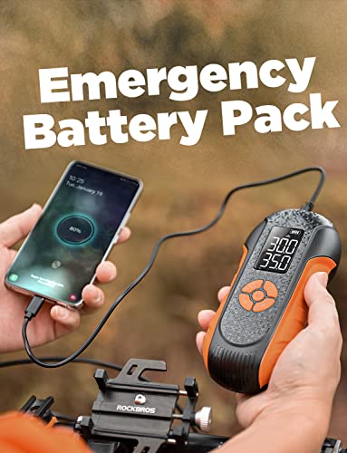 Lisen Bicycle Pump Electric, Portable Bike Tire Inflator Air Compressor 150 Psi Cordless Air Pump For Bike thumb #8