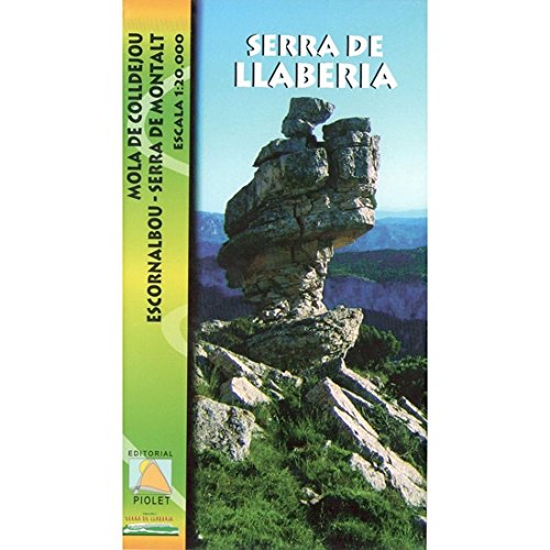 Mapa Serra De Llaberia Ed. piolet