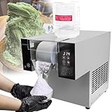 Mvckyi Snowflake Ice Machine Commercial Ice Shaver Machine, Korean Shaved Ice Machine Commercial Snowflake Ice Maker, 200 lbs/Day Snow Cone Machine, Fast Cooling, for Snack Bar, Ice Cream Shop