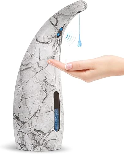 Miniatura 8 de Dispensador automático de jabón, dispensador de jabón sin contacto de 10.25 onzas, dispensador automático de jabón para platos con impermeabilidad