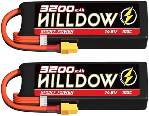 Hilldow Batería Lipo 11.1v 3s 120c 1500mah Baterías Lipos | Cuotas sin interés