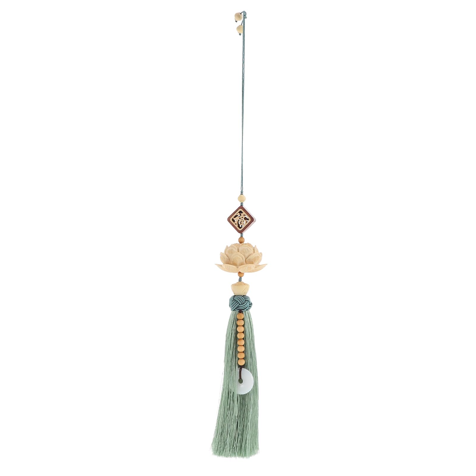 Fleur de lotus suspendue pour rétroviseur et intérieur chic
