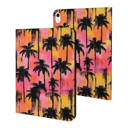 Coque fine iPad A16 11" 2025 protection paysage tropical étui iPad 10e génération 10,9"