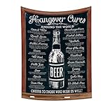 Qinunipoto タペストリー アメリカン beer 英語 100x150cm アート デコレーション 多機能 おしゃれ 壁掛け インテリア 雰囲気転換 飾り 布ポスター ビデオ会議 撮影用 背景布 新居お祝い 個性ギフト ポリエステル製