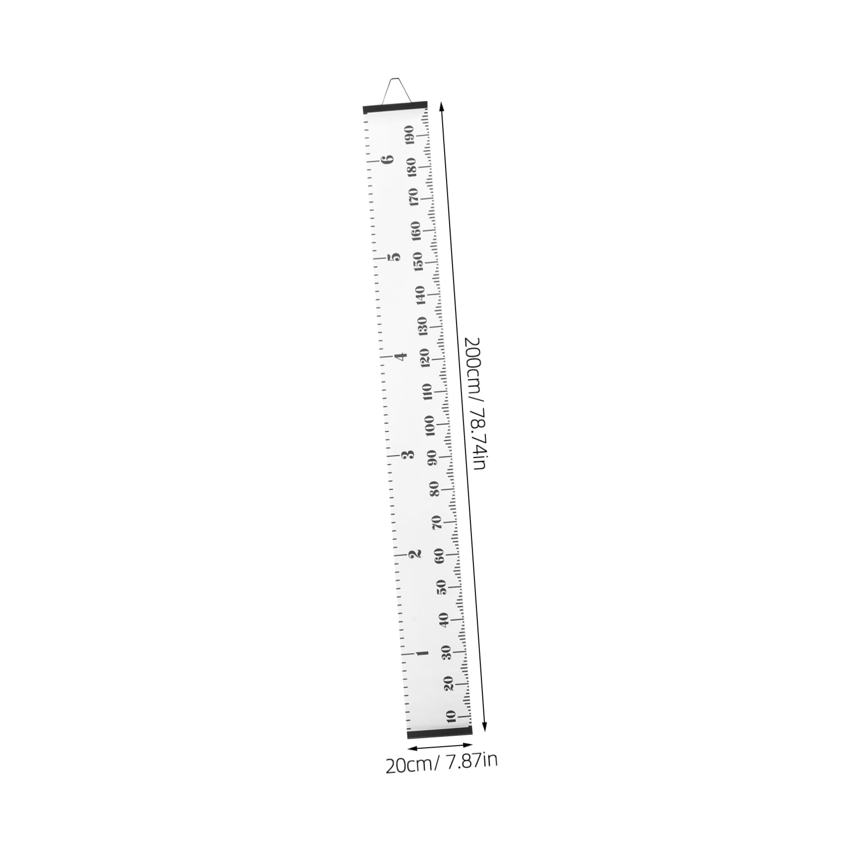 Cabilock Regla de Altura para Colgar Cuadros de Tabla de Medición de Altura para Decoración de Pared para Sala de Medir la Estatura de Pequeños