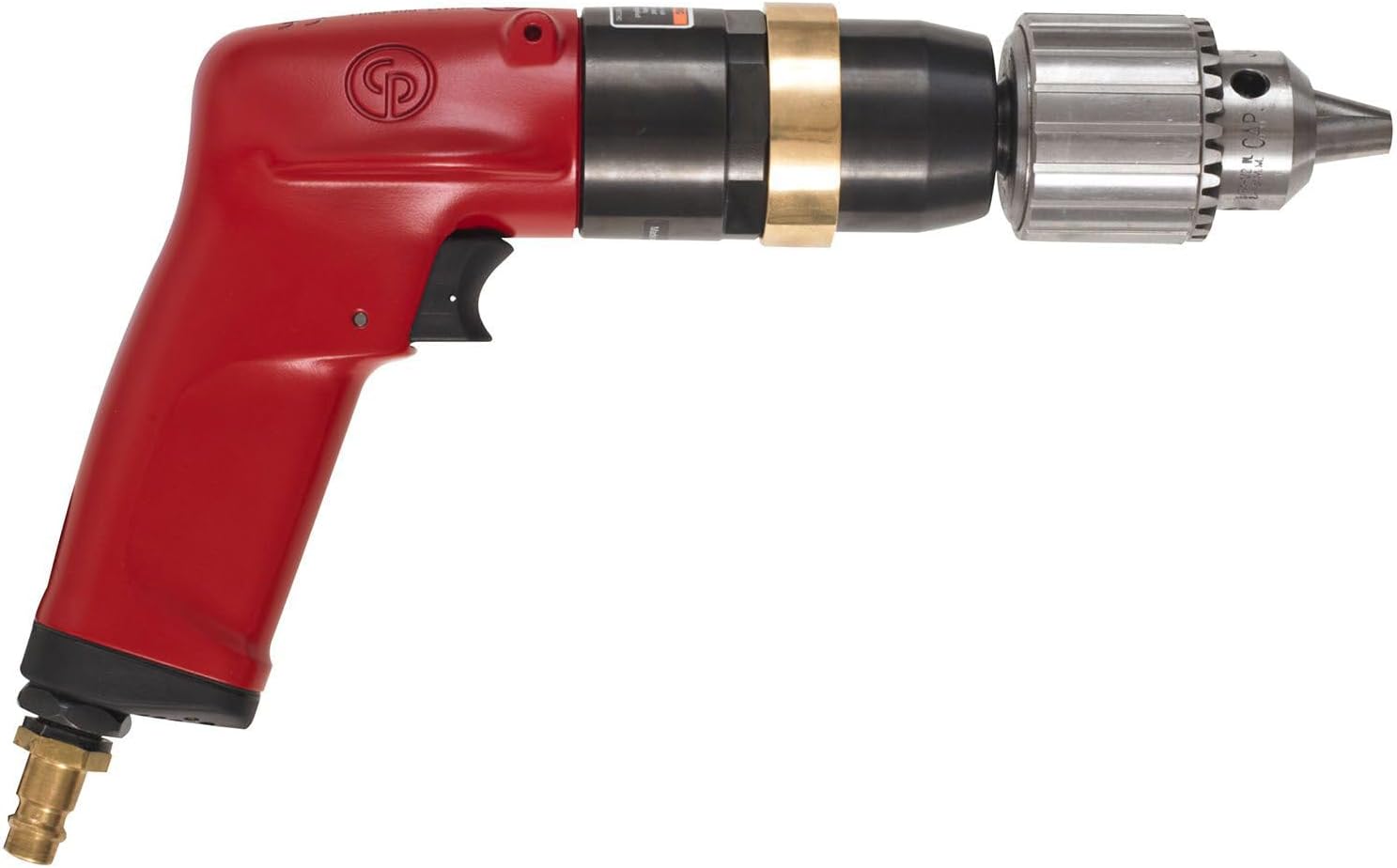 Chicago Pneumatic CP1117P60 - Air Power Drill, 3/8 Inch (10 mm), No Chuck, Pistol Handle, 1.01 HP / 750 W, Stall Torque 2.5 ft. lbf / 3.4 NM, 6000 RPM, Hand Drill, Power Tools & Home Improvement