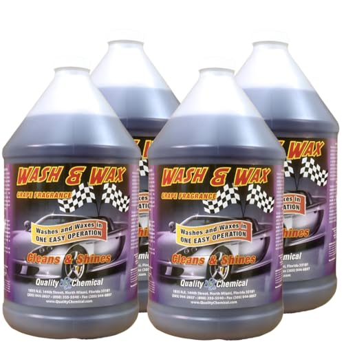 Jabón Lavado y Cera para Autos con Aroma a Uva 128 oz Pack 4 miniatura 1