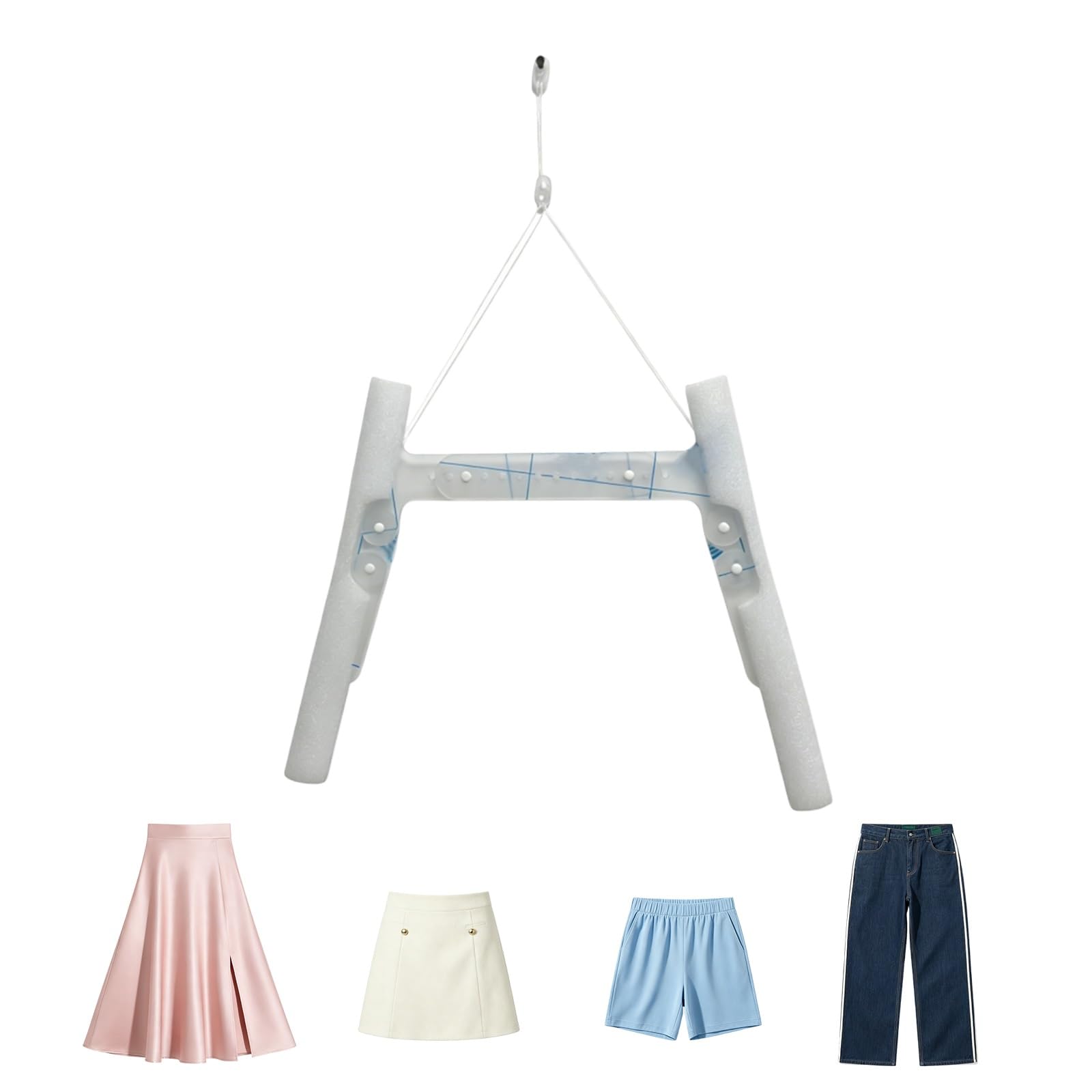 Invisible Hang Mannequin Form, Transparent Mannequin Clothes Rack