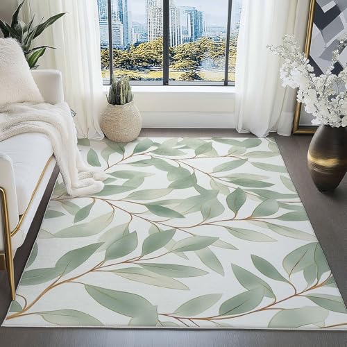 Tapis doux à poils courts 190x250 grand tapis de chambre lavable