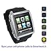 Produktbild SmartWatch (Black): Smartwatch (Sync calls to iPhones, Android Phones, Bluetooth Phones) with Quad-Band GSM Bluetooth Cell Phone, Music and Video Multimedia Player, FM radio, Camera. (Includes 8GB Micro-SD Memory Card, and Micro/Nano-to-Mini SIM Card Adapters)