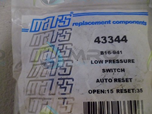 43344 Klixon PS80-02-F1248 SPST/NO