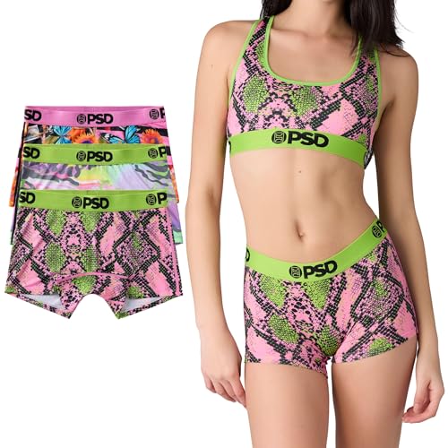 PSD Women's Summer Vibe Boyshorts 3-Pack Box