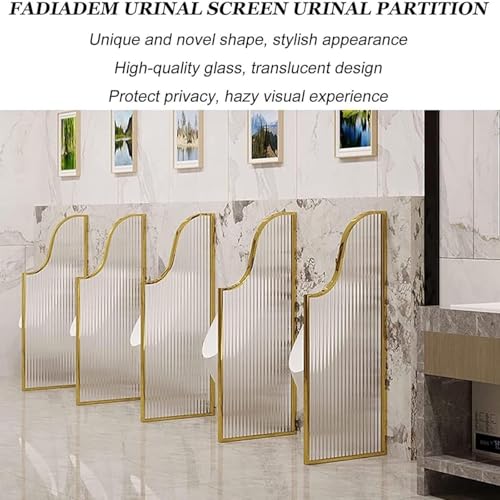 Cloison de séparation pour urinoir Blanc-2 durable à fixer au mur