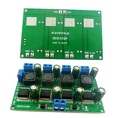 Stap Down Board Multi-Channel Power Module 3A Instelbare uitgang 3.3V 5V 12V Buck Converter voor Voltage Verminderde… - Image 8