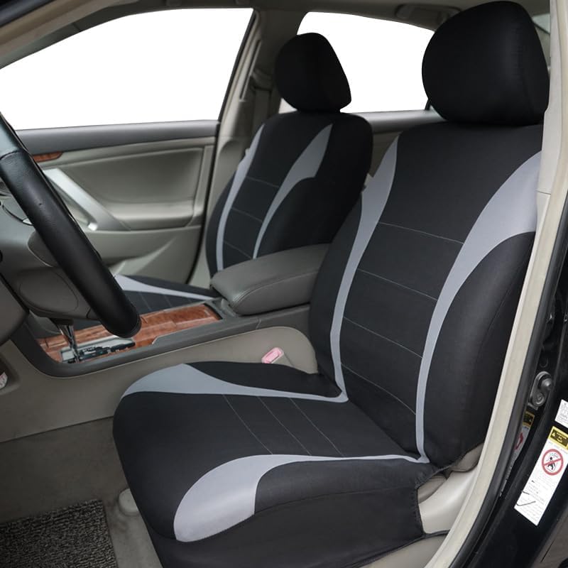 Fundas Asientos Delanteros Coche, para Renault Kangoo II 2007-2021 Cómodo Protector Cubreasientos Fundas de Asiento Delantero Interior Accesorios,C