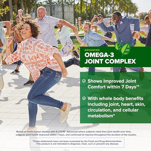 Image of Osteo Bi-Flex Advanced Omega-3 Joint Complex Algae Oil Supplement, 80 Ct