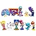 TOYFORU Shimmer and Shine Figure Playset 12pcs Cake Toppers Party Supplies Birthday Decorations Genies Shimmer, Shine, Zac,Leah,Tala, Kaz and More Toys