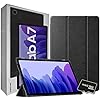 SAMSUNG 2020 Galaxy Tab A7 10.4 inches Inch 64 GB Wi-Fi Android 10 Touchscreen International Tablet (Gray) Bundle – Slim Trifold Hard Shell Case and 64GB Micro SD Card