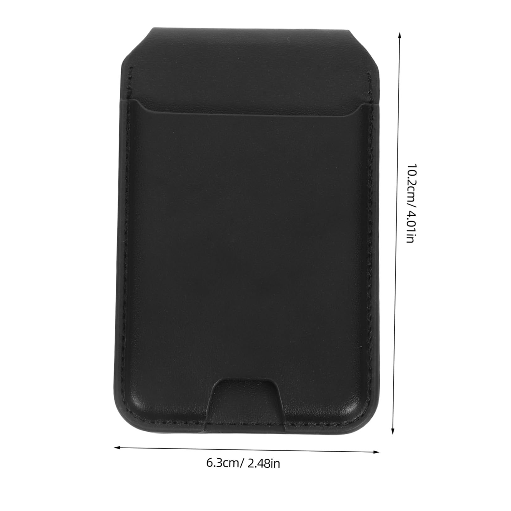 Porta Carte di Credito Magnetico per Telefono Supporto Pieghevole per Carte Custodia Sottile per Documenti Organizzatore Portatile per Telefono