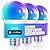 Linkind Matter Samrt Bulb 3 Pack Bundle with Matter Smart Plug 4 Pack