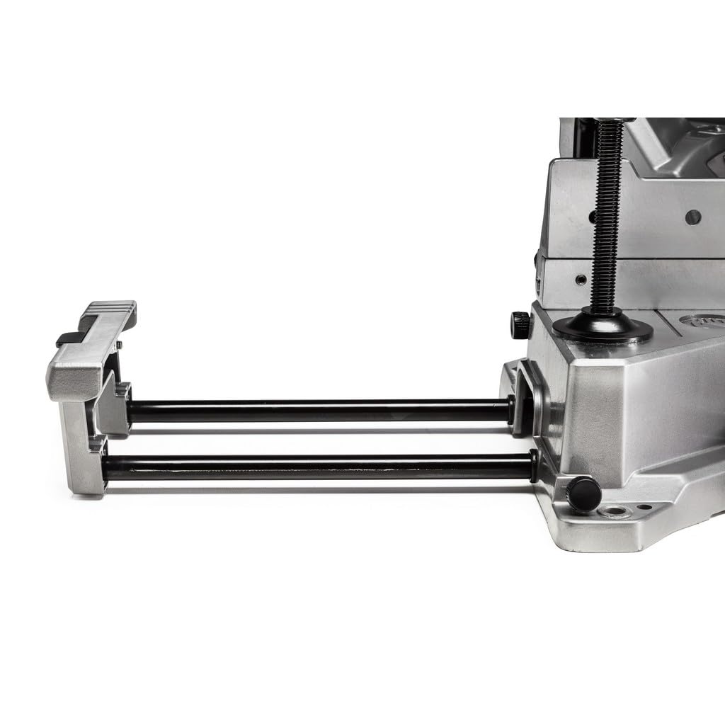 HiKOKI Sega a pannelli - 216 mm, 1100 W, linea di taglio laser, illuminazione a LED, funzione di smussatura, estensione del tavolo, impugnatura soft-touch, tagli precisi - Compatta e stabile