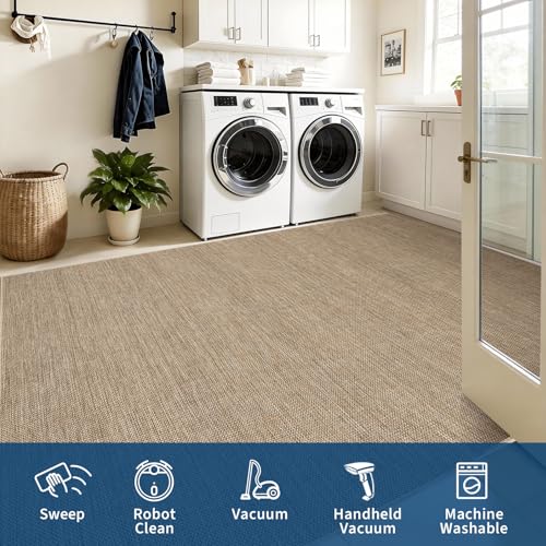 Easy Jute Tapete 8x10 Lavable Interior y Exterior miniatura 6