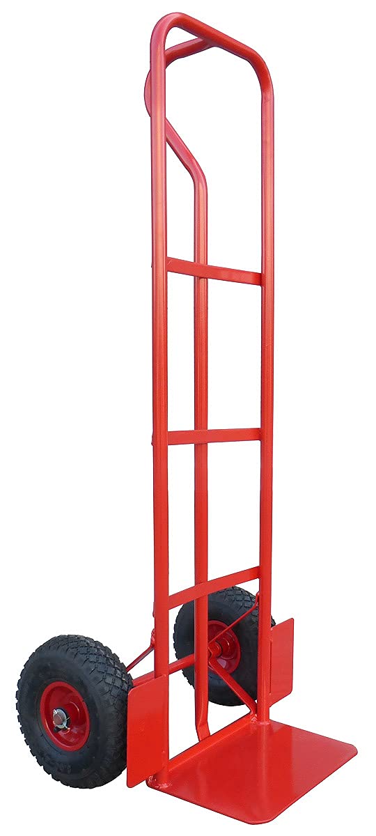 Buy P Handle Sack Truck with High Back, Heavy Duty Sack Barrow with