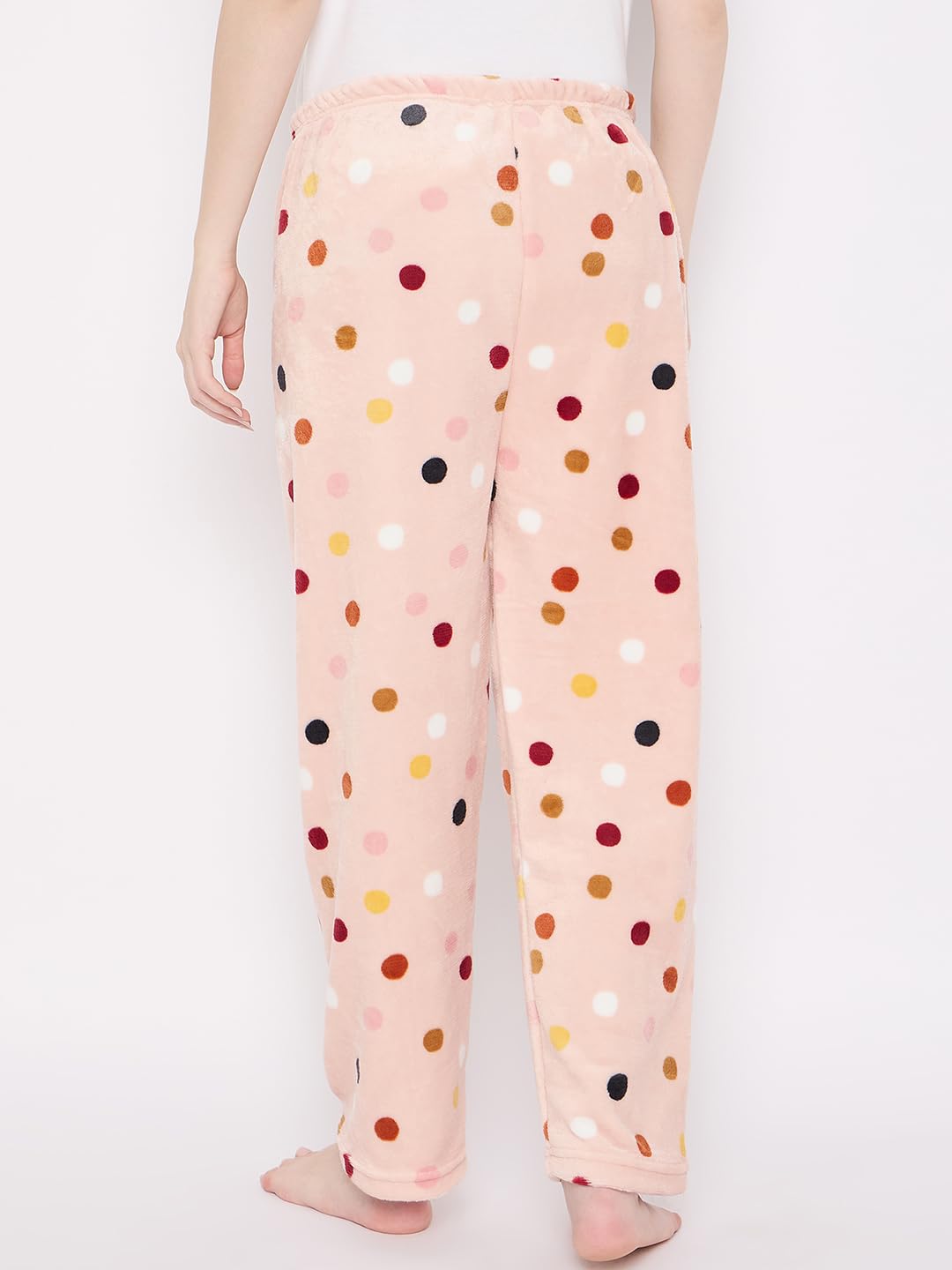CAMEY Women's Winter Soft & Warm Printed Lower | Pyjama (Peach, XL) - Image 5 thumbnail