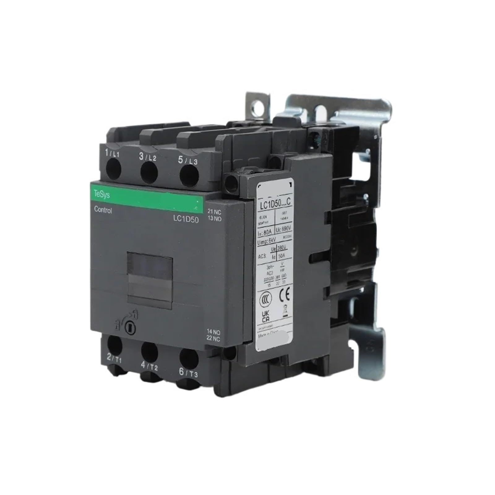 RCGKNNMUZ AC contactor AC LC1D50 Three-Phase AC 24V 48V 110V 220V 380V(380v)